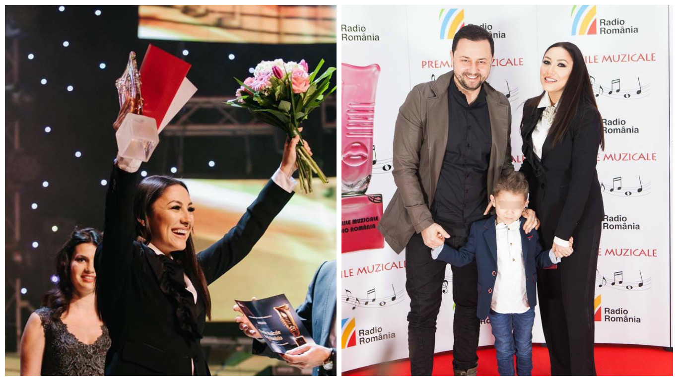 Cătălin Măruţă a fost alături de soţia sa la Premiile Muzicale Radio România.