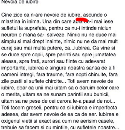 Mihaela Rădulescu face greşeli gramaticale