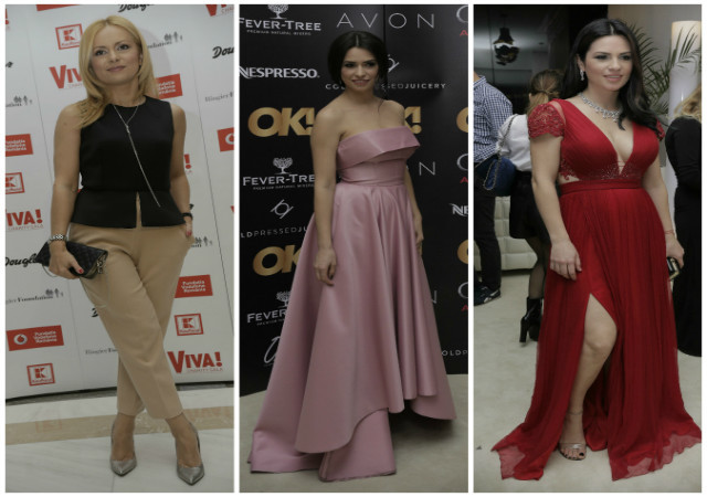 Prezentatoarea TV a avut o ţinută reuşită, lucrurile sunt bine alese şi bine purtate.