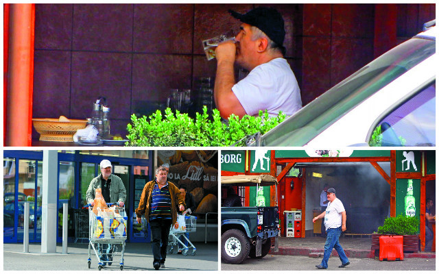 Florin nu are nci o problemă să vorbească cu oamenii de rând, să bea bere la halbă şi să mănânce mititei cu muştar.