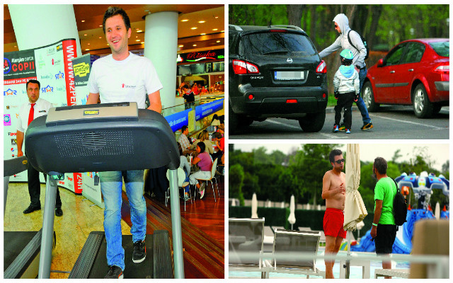 Andi are un program destul de încărcat, face mult sport, pentru că este o persoană foarte familistă, petrece mult timp cu soţia şi copiii săi.