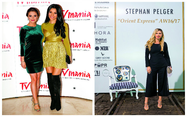 Corina a dat-o în bară de această dată. Tivul rochiei este strâmb, iar părul are un luciu nenatural.