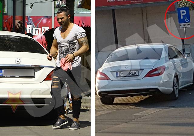 Pepe şi-a parcat maşina pe un loc destinat persoanelor cu dizabilităţi.