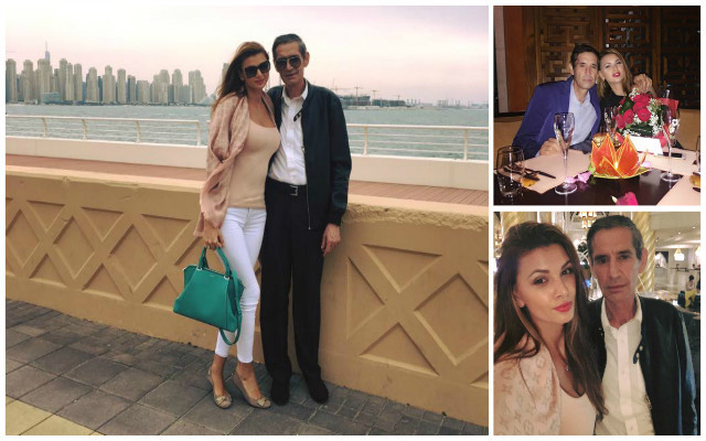 Ramona Gabor şi-a invitat tatîl în Dubai.