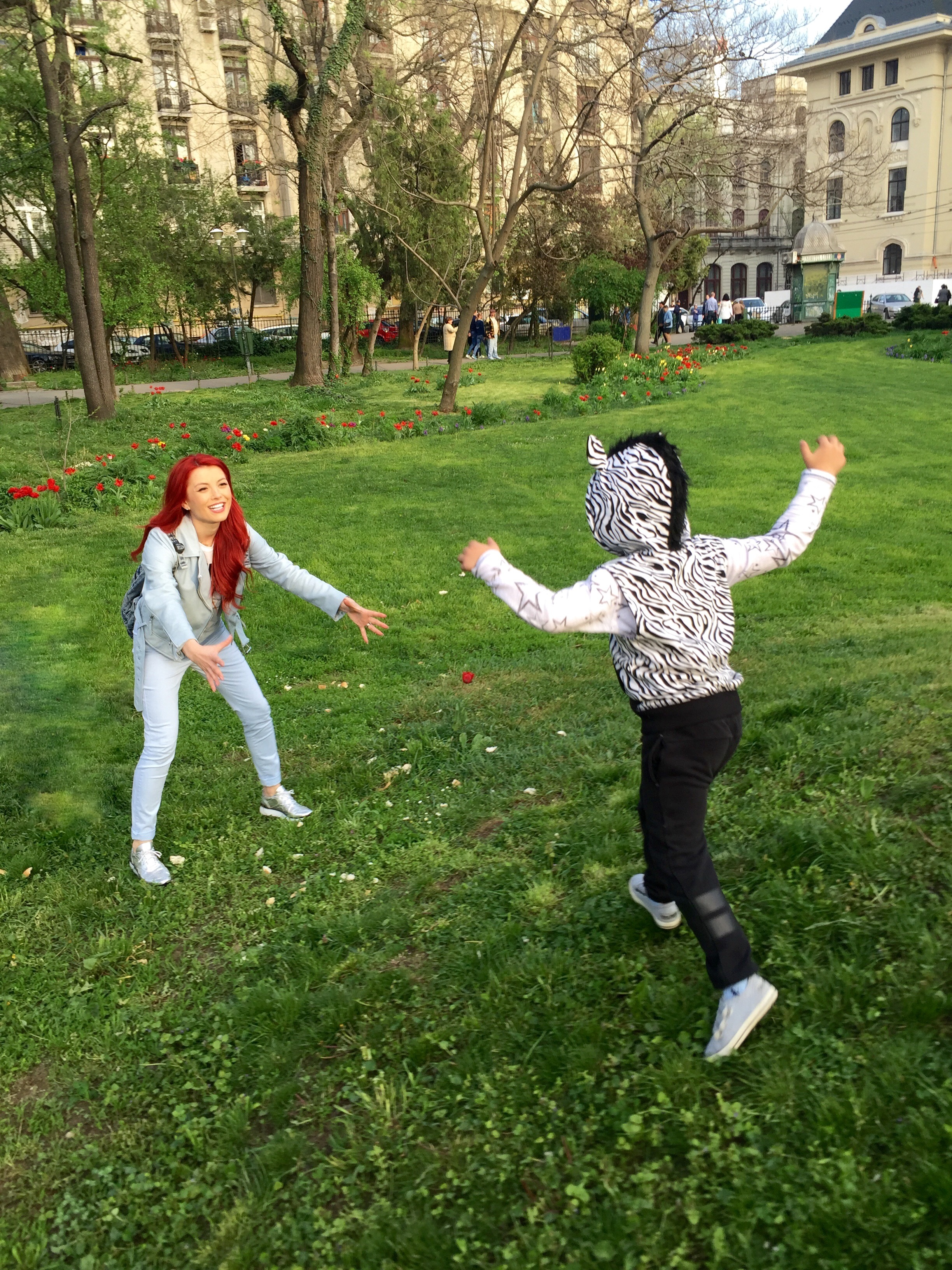 Elena Gheorghe se înţelege de minune cu fiul ei