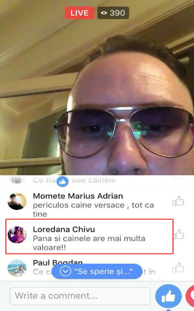 Loredana Chivu l-a ''atacat'' pe Andrei Versace.