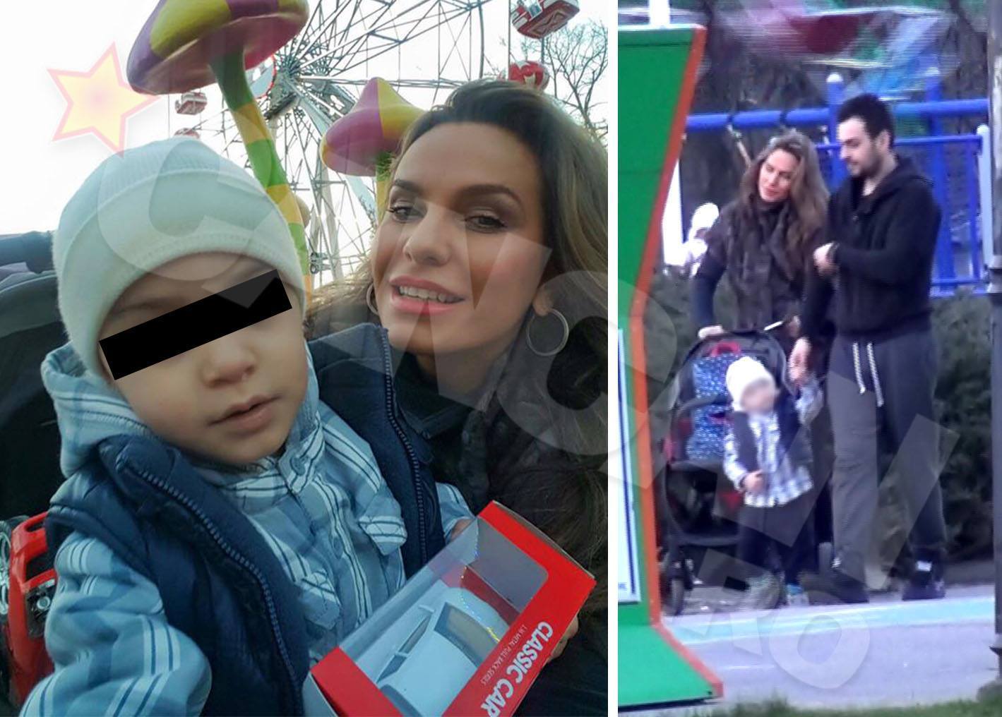 Anna Lesko cu ăla micu'. Nu, nu cu Irinel, cu celălalt. 