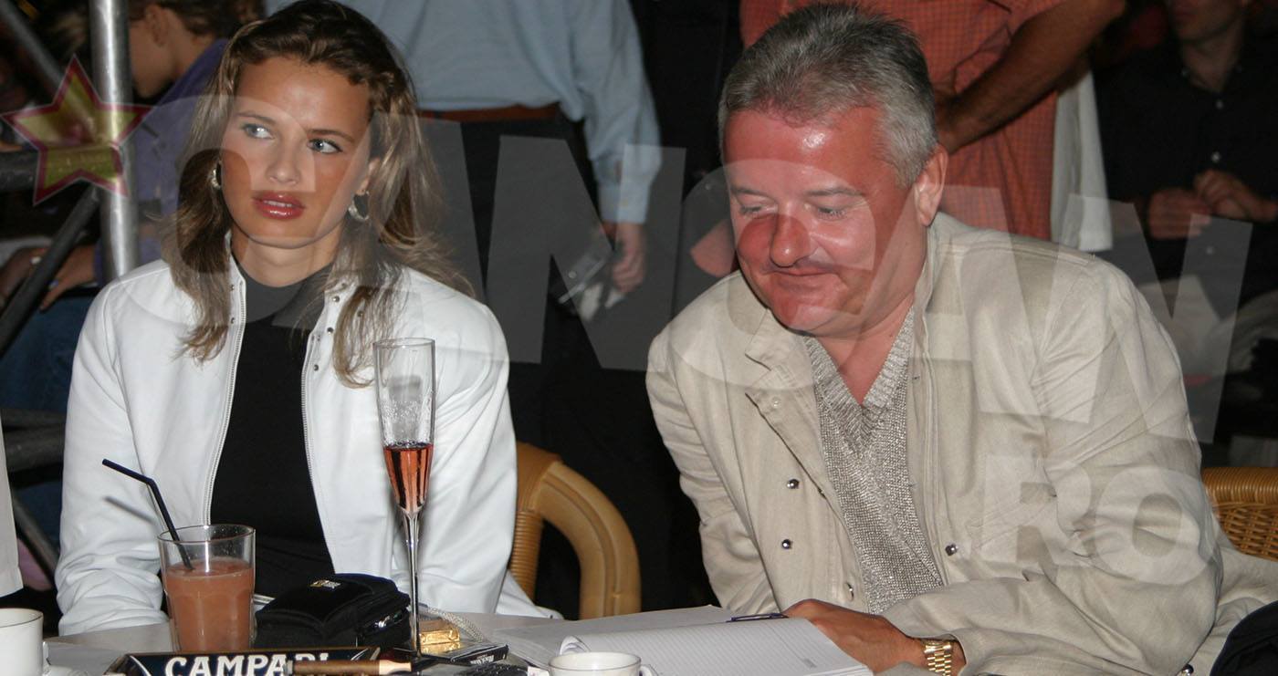 Irinel şi Blanche, pe vremea când îi despărţea mai mult decât nişte cadouri recuperate cu badigarzii. 