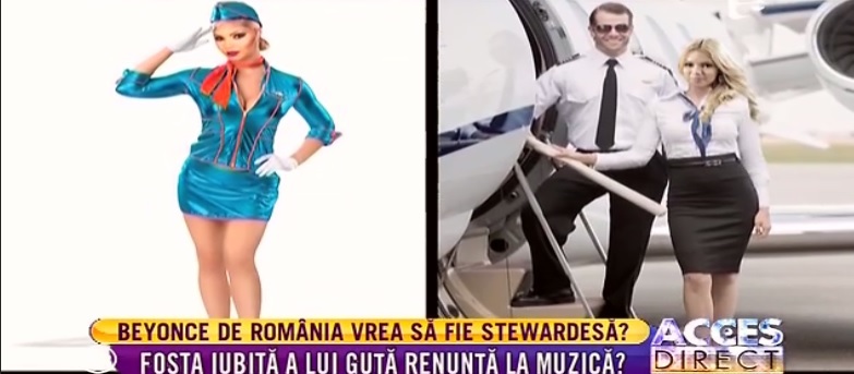 Beyonce de România a lua deja cursuri de zbor