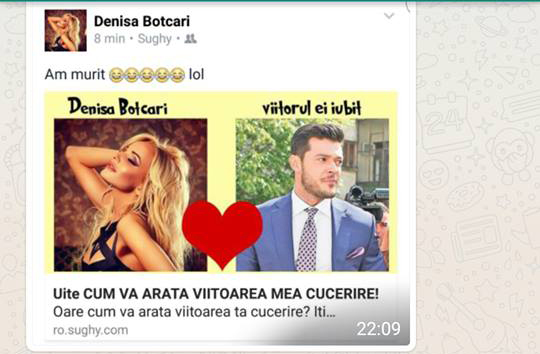 Denisa Botcari îl vrea pe Victor Slav.