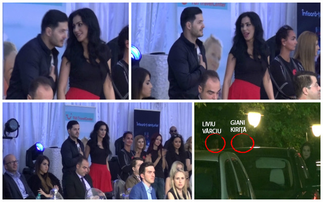 Liviu Vârciu încearcă s-o cucerească pe bruneta focoasă.