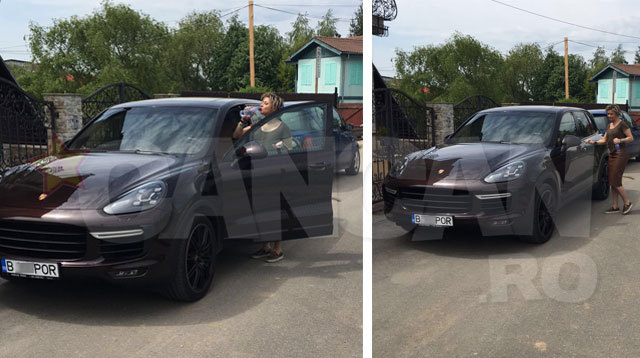 Anamaria Prodan e tare mândră de bolidul primit cadou de la Reghe