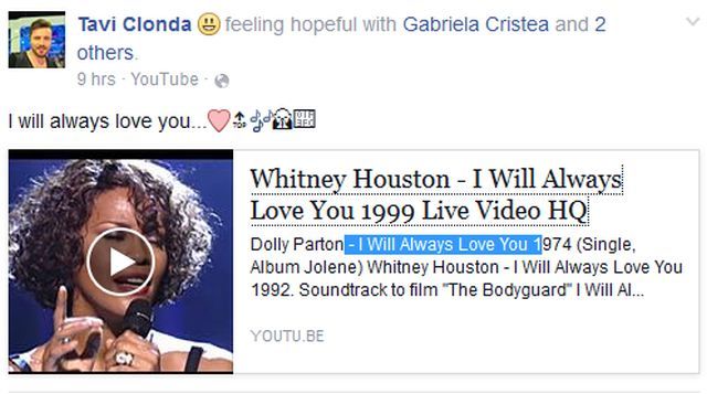 Aceasta este postarea de pe Facebook