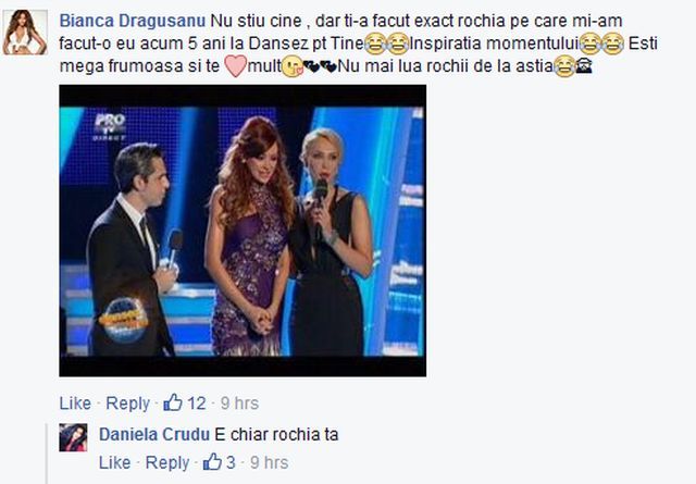 Iată comentariul Biancăi