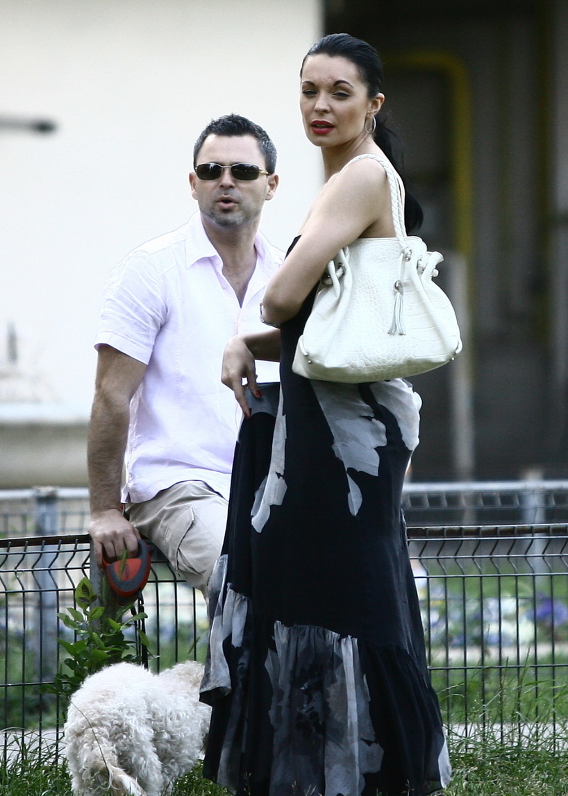 Cristina Chiser, alături de soţul ei, Robert