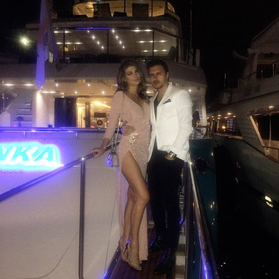 Dragoş Săvulescu, alături de o şatena focoasă.