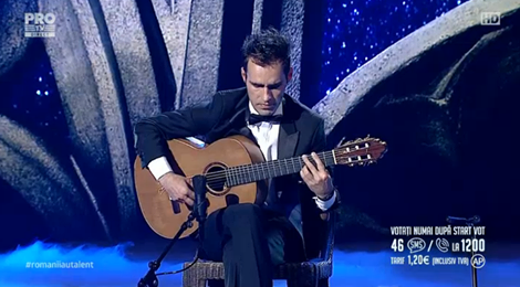 Cătălin a emoţionat