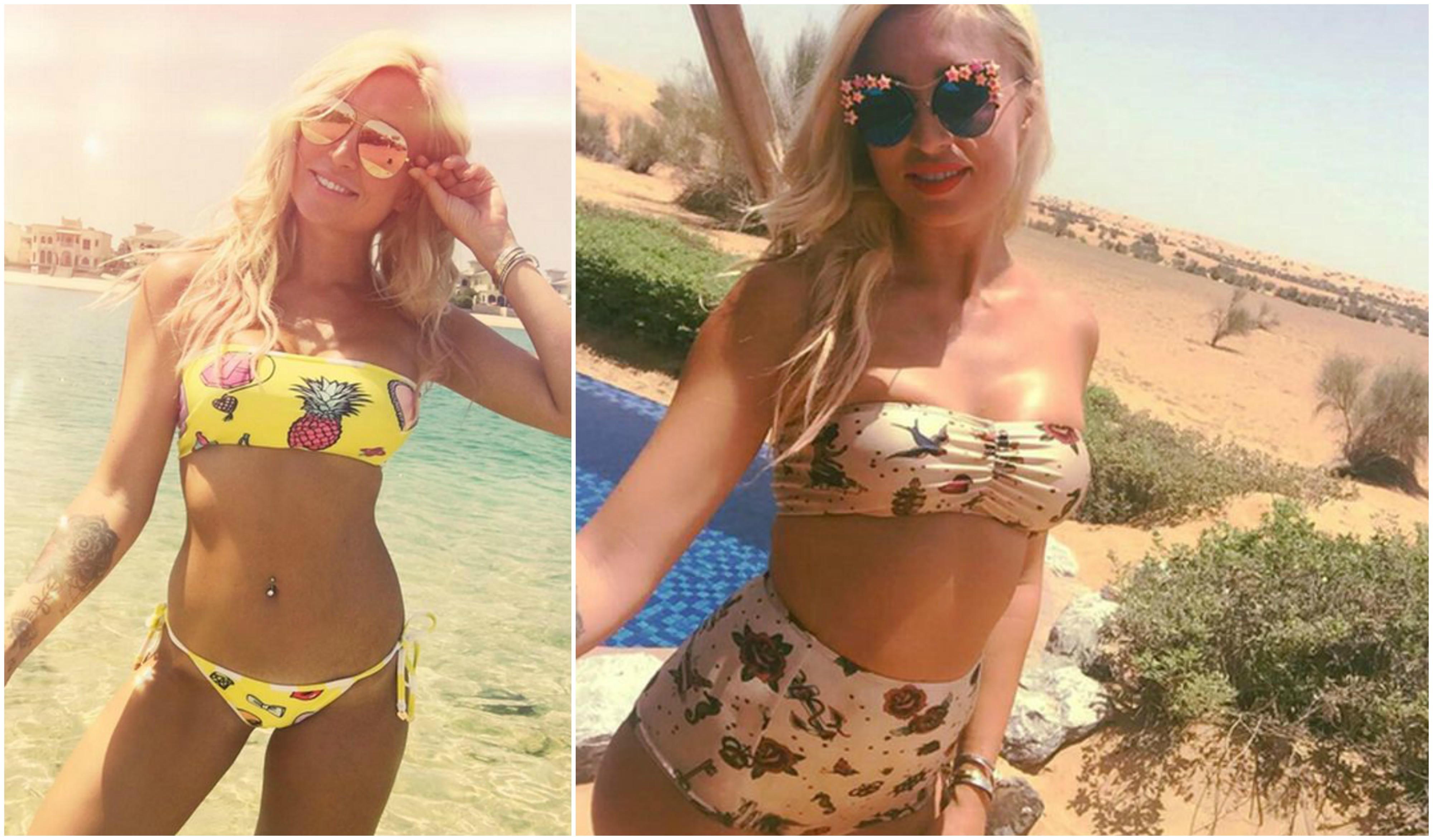 Raluca Zenga este fidelă codului de conduită arab