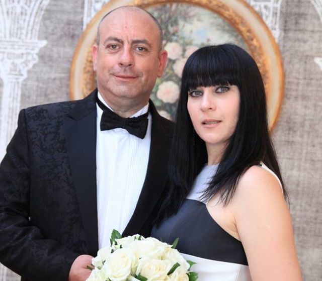 Emil alături de soţia lui 