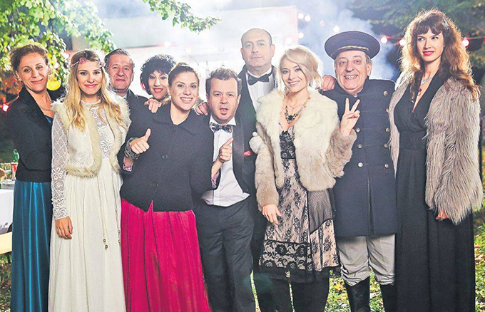 O imagine de arhivă cu echipa La Bloc 