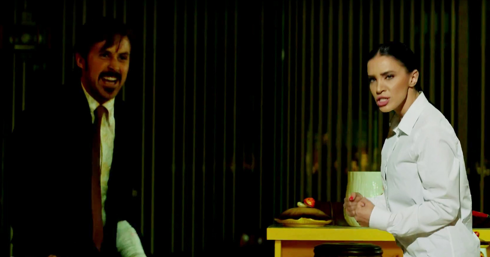 Adelina apare în trailerul filmului datorită tehnologiei