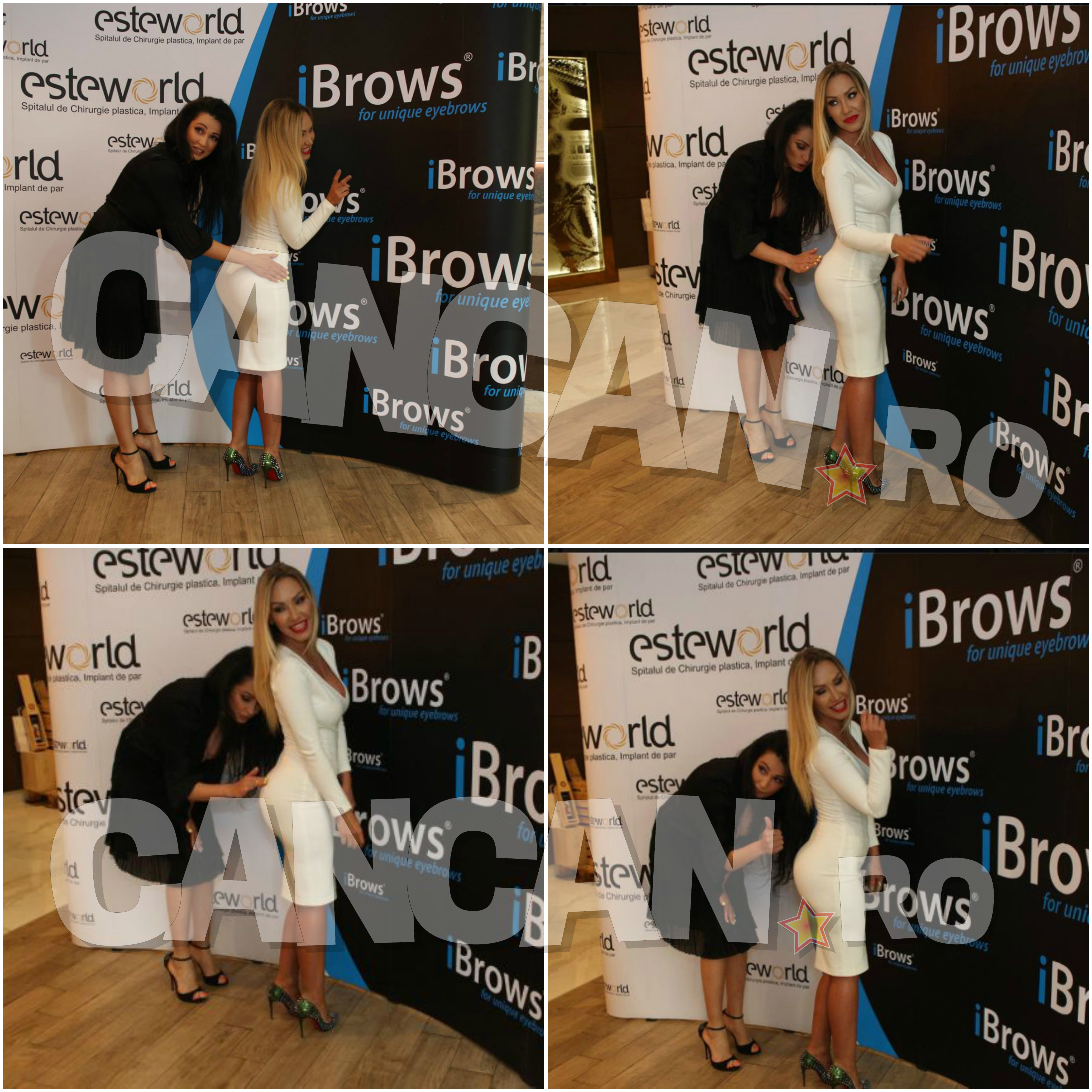 Nicoleta Luciu este atrasă de fundul Ralucăi Podea