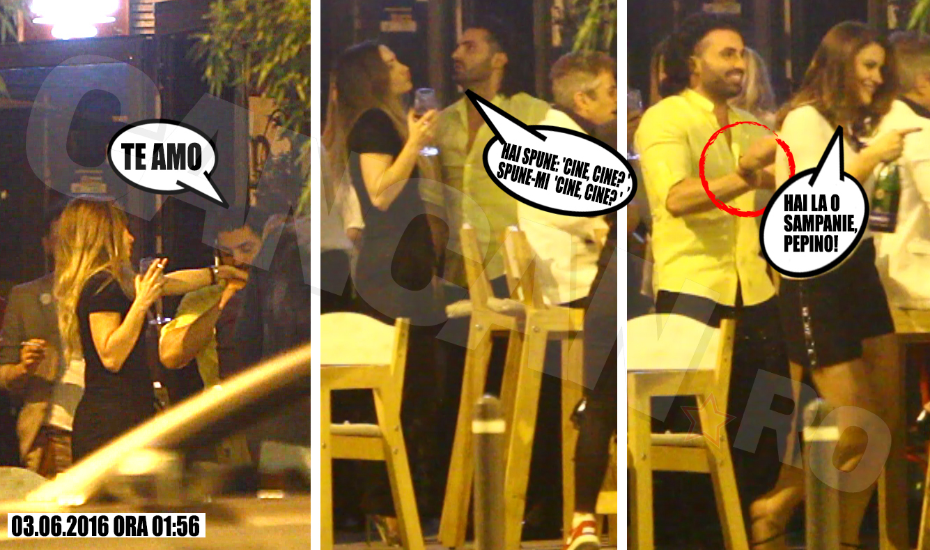 Raluca şi Pepe s-au certat la un moment dat aprins din cauza unor tipese care i s-au arătat disponibile lui Pepe