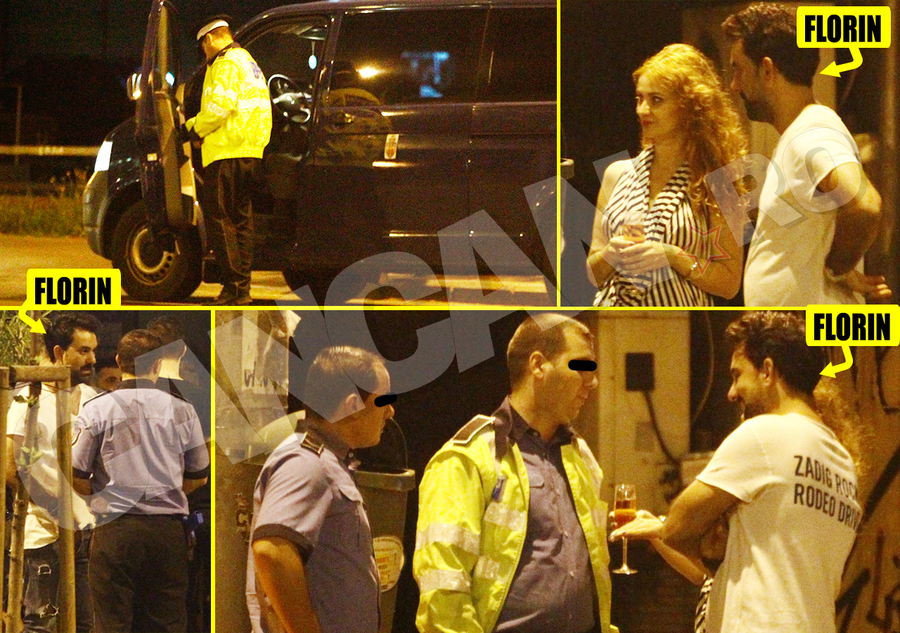 Deşi doar gura a rămas de ea (la propriu) după amplul proces de pierdere a amplitudinii proprii, Raluca Bădulescu a evitat poliţia şi şi-a trimis soţul la ”negocieri”.