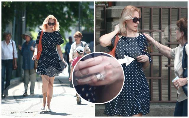 Verigheta Ralucăi Moianu i-a reapărut pe deget la trei ani de la divorţ.