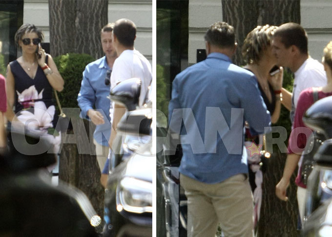 Bourceanu si-a luat ”la revedere” amical de la impresara lui.