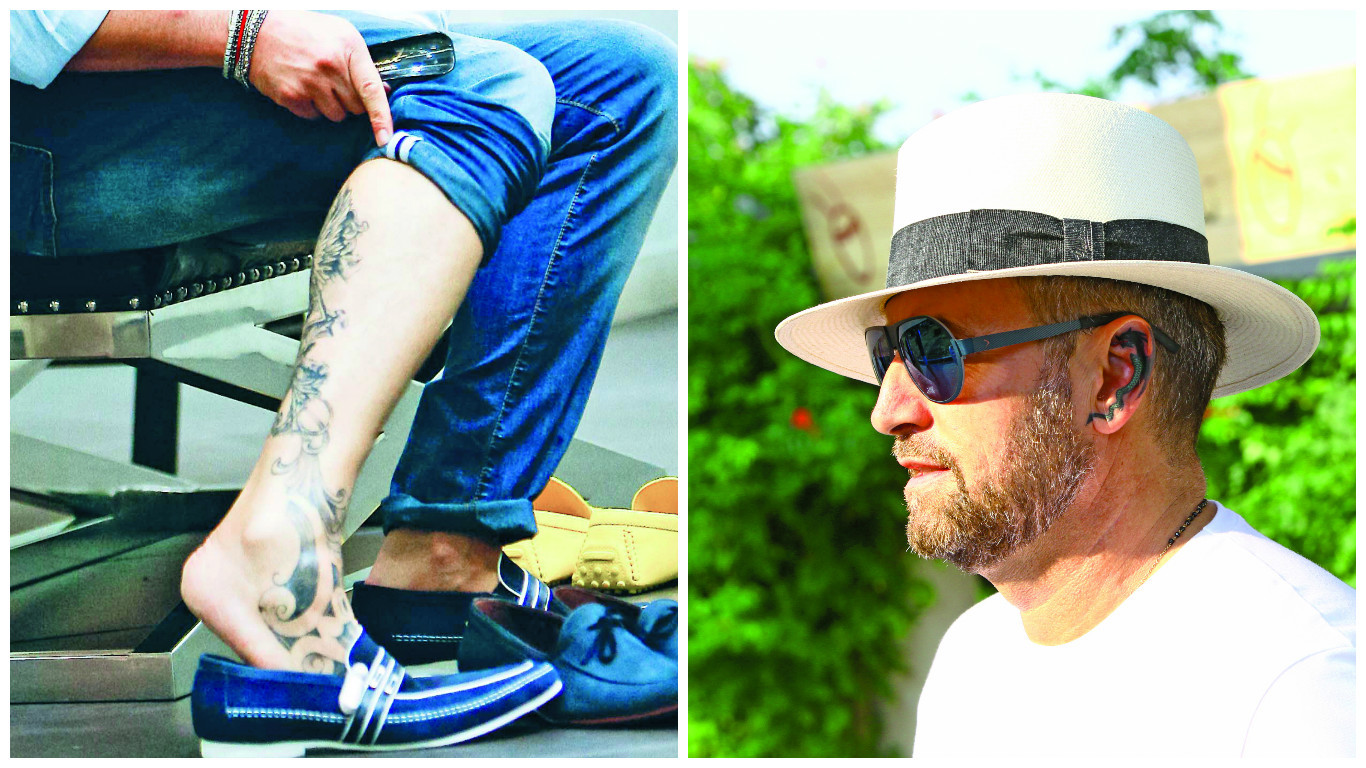 Cătălin Botezatu are opt tatuaje pe care le poartă cu mândrie.