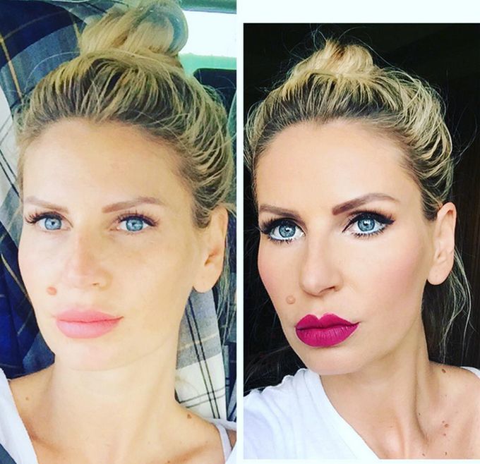 Aceasta este imaginea postată de Andreea