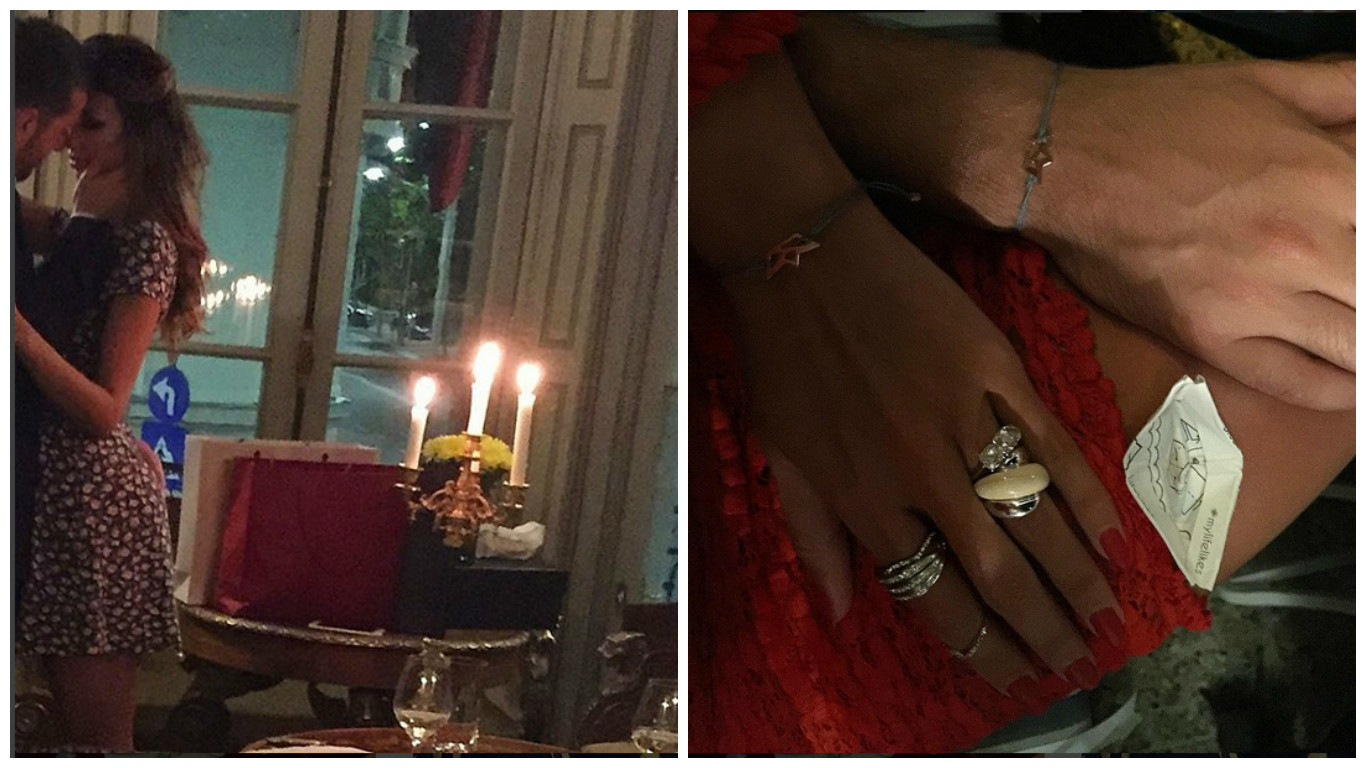 Mădălina Ghenea a avut parte de o seară romantică.