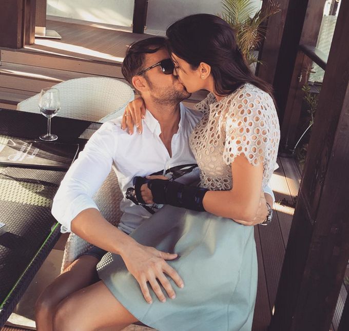 Mădălina Pamfile şi soţul ei Vlad