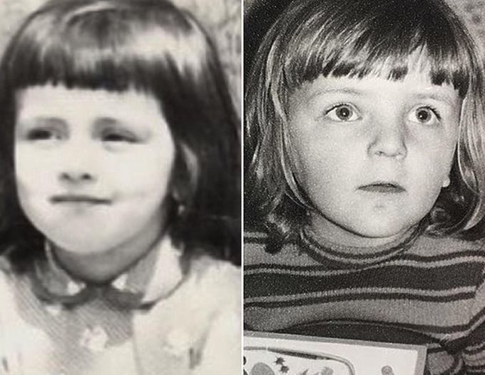 Aşa arătau cei doi realizatori TV când erau copii.