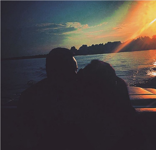 Andra, moment intim cu soţul său, Cătălin Măruţă.