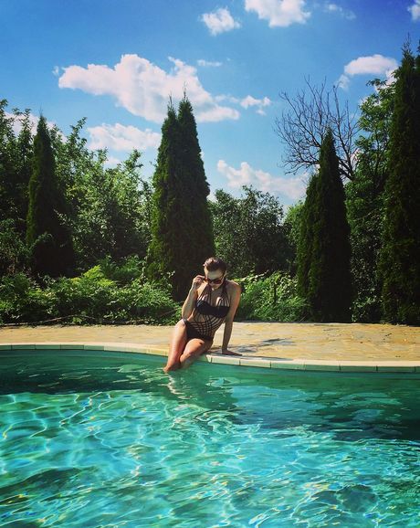 Apariţie incendiară la piscină