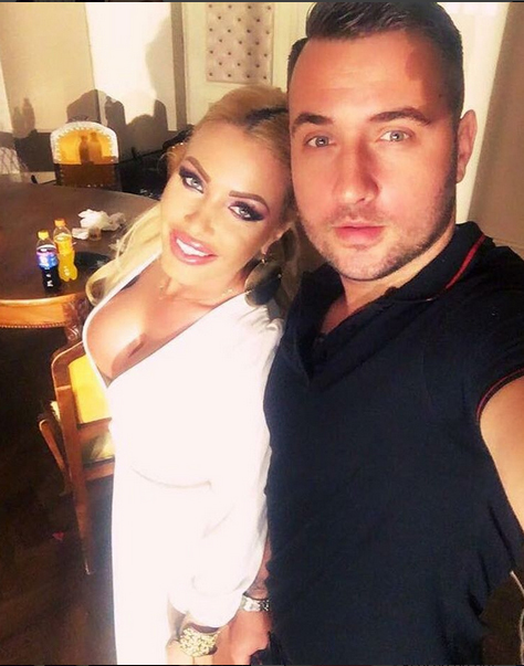 Loredana Chivu, alături de fratele ei.