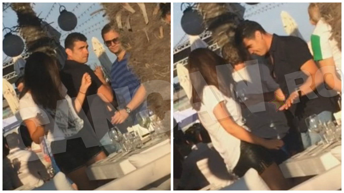 Răzvan Mustea s-a distrat la Loft, dansând cu o frumoasă brunetă.