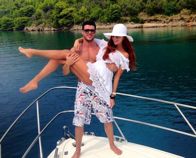 Iată imaginea postată de Bianca pe Facebook