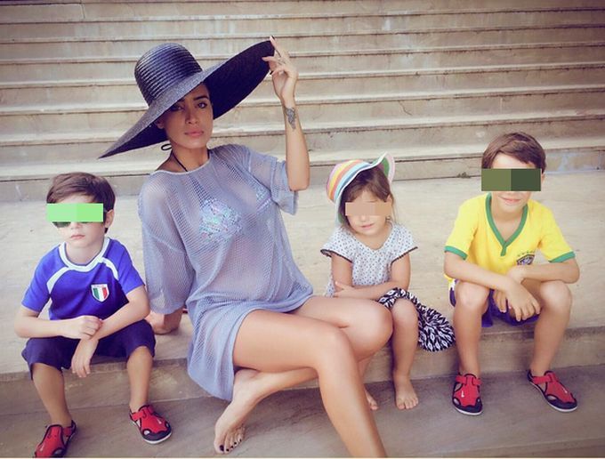 Iată imaginea cu burtica Adelinei Petriţu