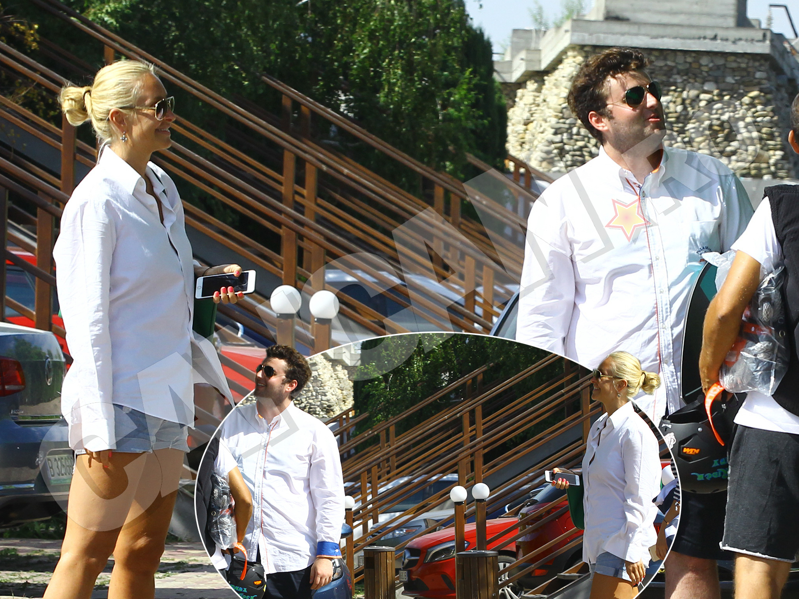 Cei doi au plecat împreună pe litoral în vacanţă