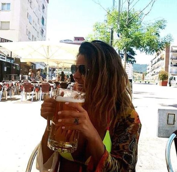 Iată imaginea postată de Ana