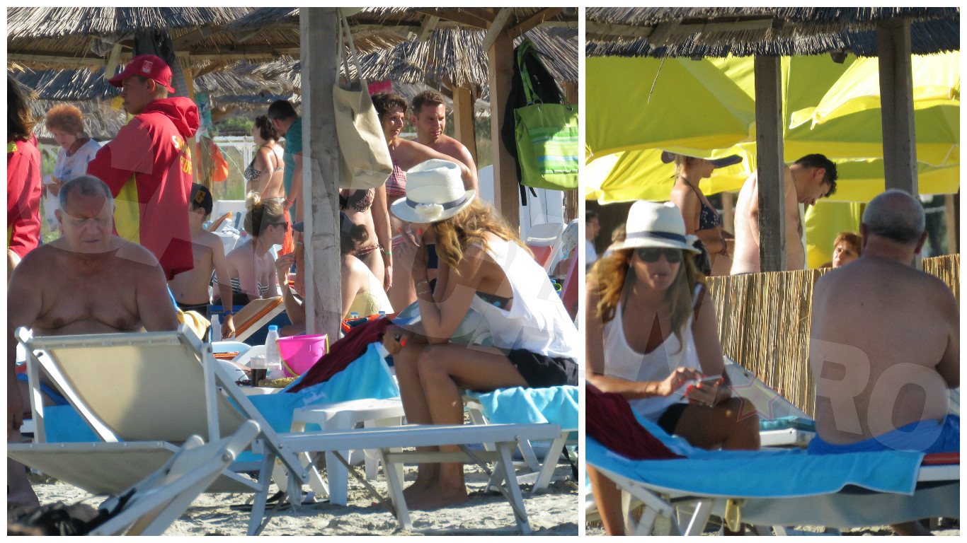 Anca Ţurcaşiu, concediu cu naşu' Ţânţăreanu.