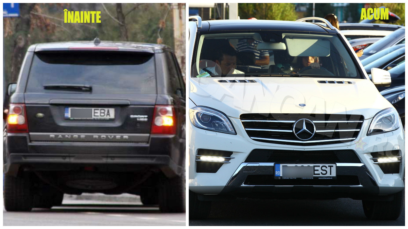 Elena Băsescu nu şi-a schimbat doar maşina, ci şi numărul de înmatriculare.