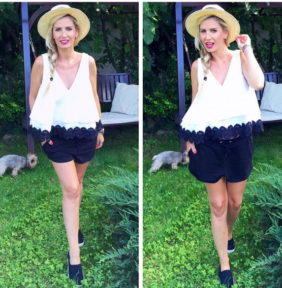 Andreea Bănică urmează să devină mămică a doua oară peste patru luni de zile.