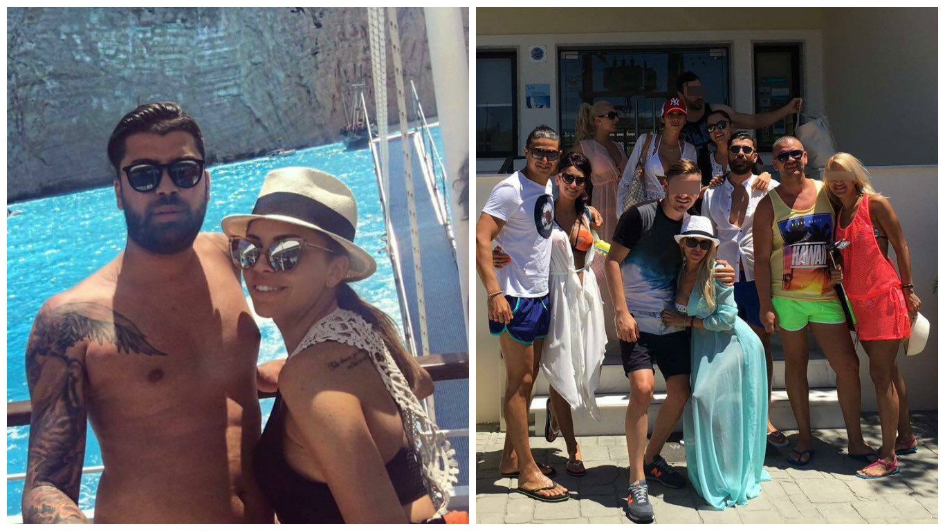 Bombo şi Prinţesa Telefoanelor se află în vacanţă în Grecia, alături de o gaşcă de prieteni, printre care şi Pepe cu Raluca.