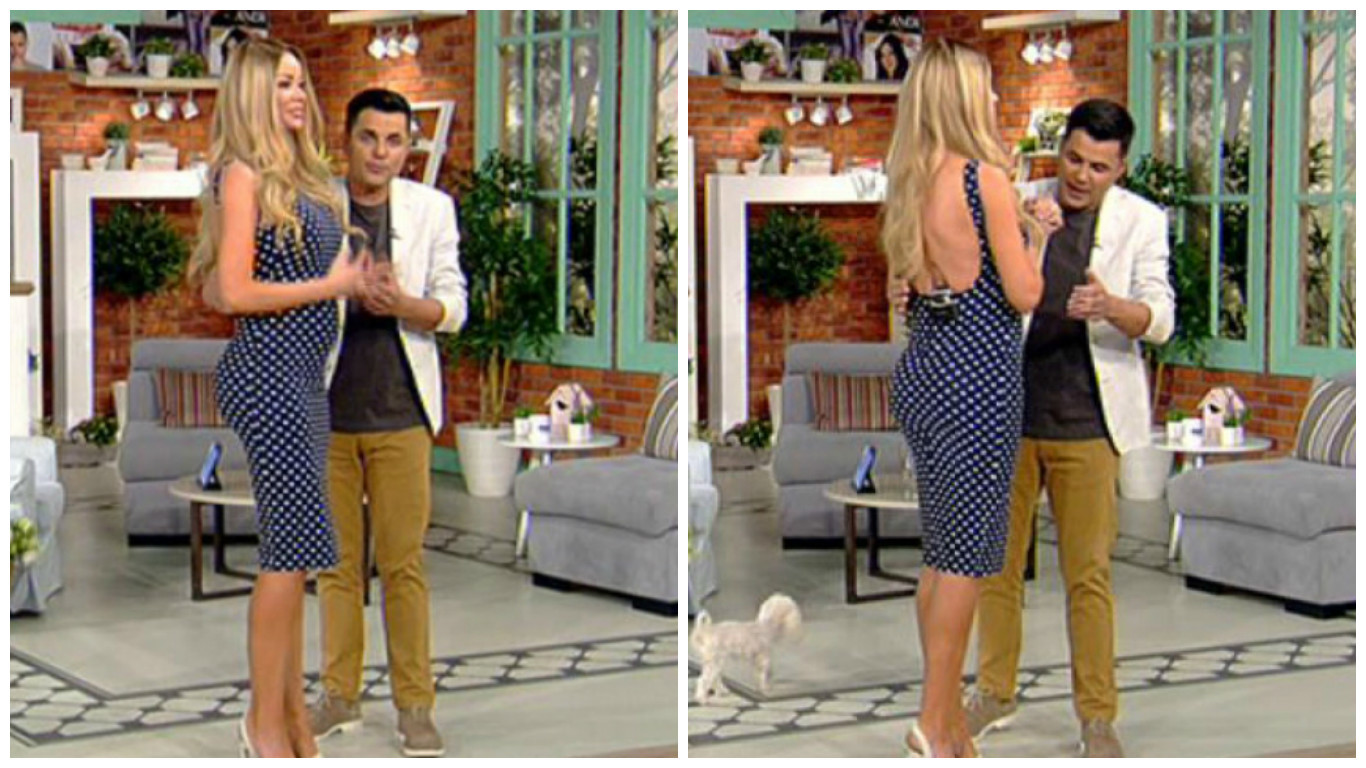 Bianca Drăguşanu s-a îngrăşat şapte kilograme în şapte luni de sarcină.