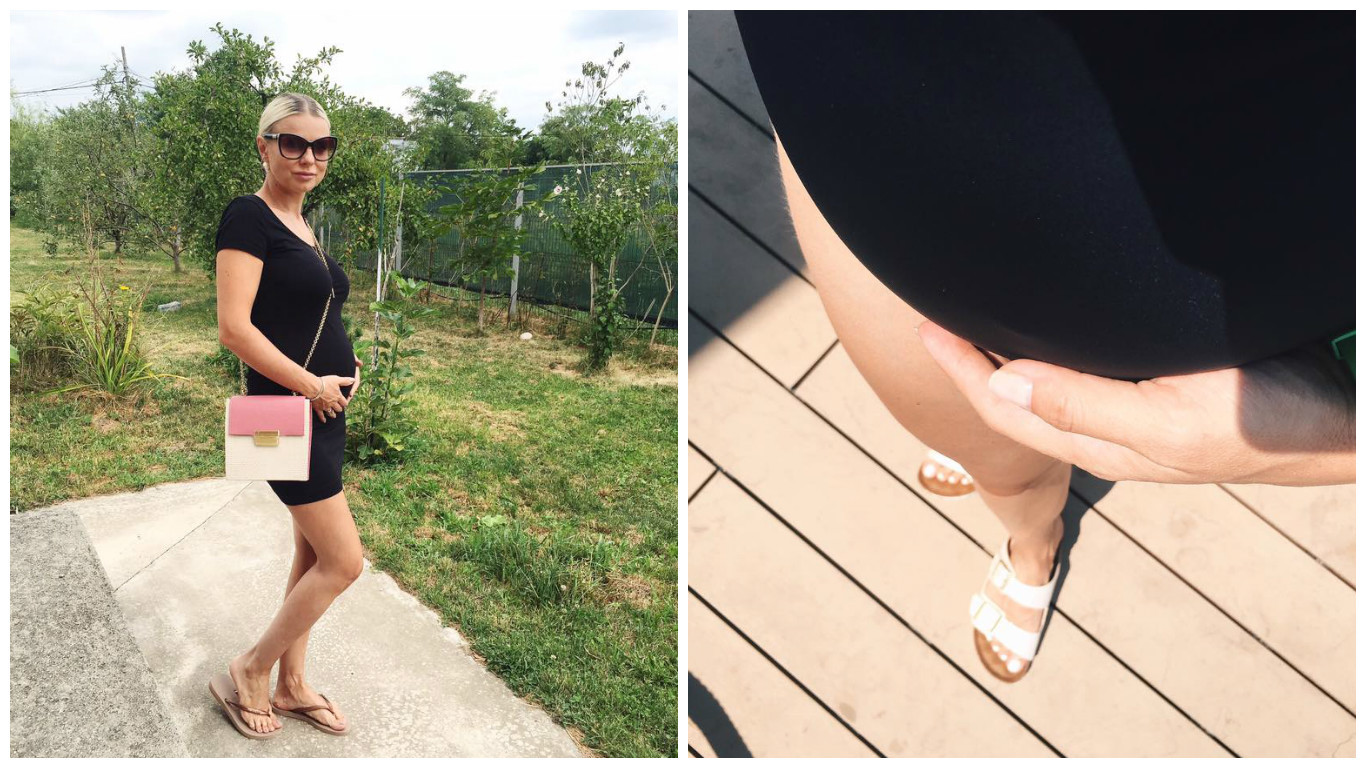 Jojo se află în al doile trimestru de sarcină.