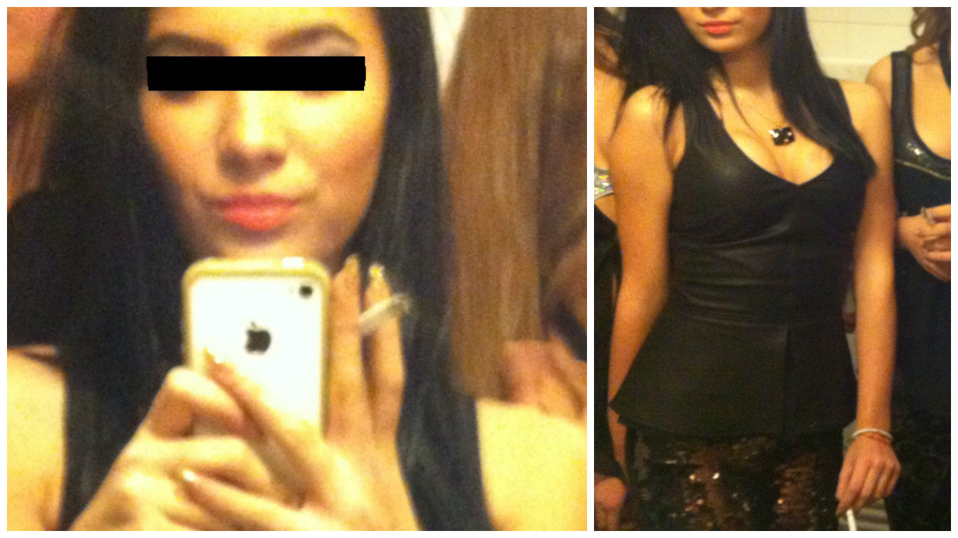 Fiica Catincăi Roman a fost trasnferată la o altă şcoală din cauza comportamentului indecent.